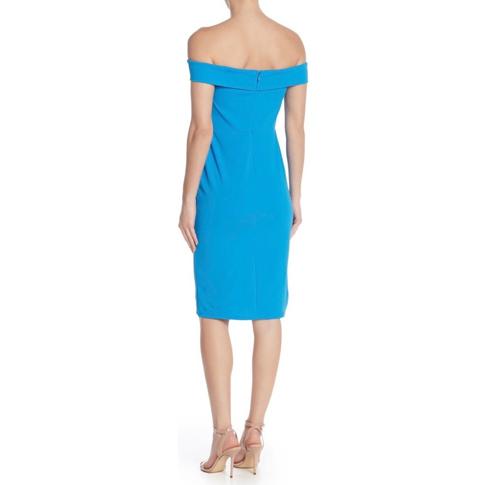 NEW LOVE BY DESIGN Off-the-Shoulder Midi Dress S - Picture 2 of 11